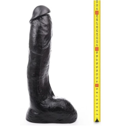 Gode Jay XL Hung System 26 x 7.5 cm Noir