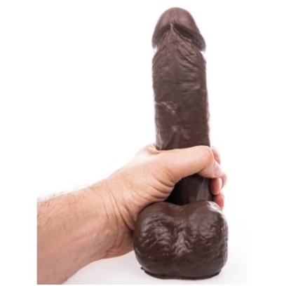 Gode Lil M Hung System 20 x 5.5 cm Marron