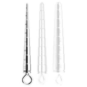 Plug d'urètre Grady S 9 cm - Diamètre 3 à 10mm sur fun et plaisirs - vente de sextoys pas cher