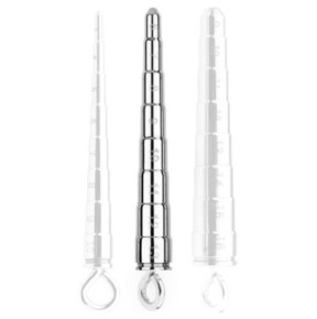 Plug d'urètre Grady M 9 cm - Diamètre 6 à 13mm sur fun et plaisirs - vente de sextoys pas cher