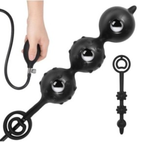 Boules gonflables Textured Balls 20 x 4.5cm sur fun et plaisirs - vente de sextoys pas cher