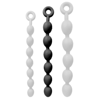 Boules Chapira M 43 x 4.8 cm Noires sur fun et plaisirs - vente de sextoys pas cher