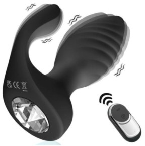 Plug Vibrant Curved Conik 8 x 3.5cm Noir