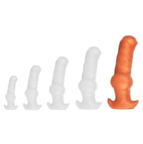 Plug Dogsit XL 19 x 7cm Orange sur fun et plaisirs - vente de sextoys pas cher
