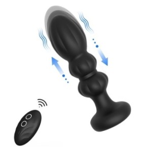 Plug Vibrant Va-et-Vient Kingy 14 x 4.2cm sur fun et plaisirs - vente de sextoys pas cher