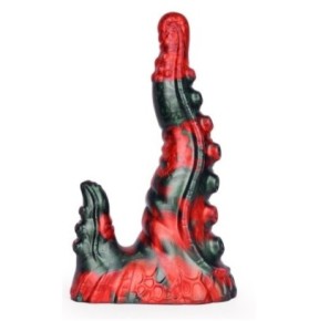 Gode Bukolix 16 x 5cm Noir et Rouge sur fun et plaisirs - vente de sextoys pas cher