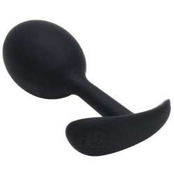 Plug Thunder Noir 11 x 4.5cm- Plugs Silicone en stock sur Fun et plaisirs