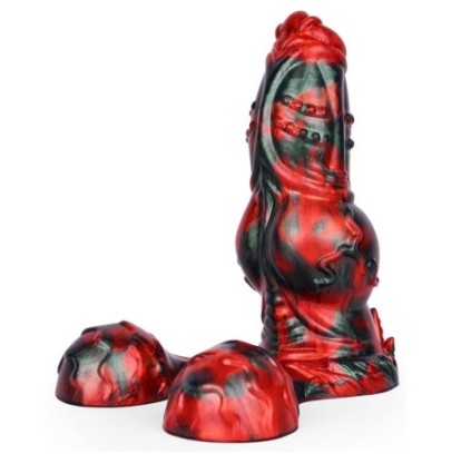 Gode Ekurix 17 x 7.5cm Noir et Rouge