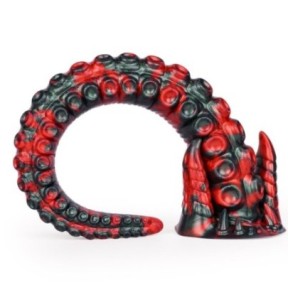 Gode Doturix 40 x 5cm Noir et Rouge