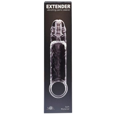 Gaine de pénis Mini Decal 14 x 4 cm Transparente