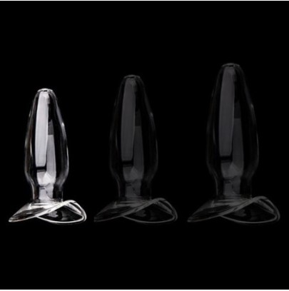 Plug en verre Open Glass S 9 x 3.5cm sur fun et plaisirs - vente de sextoys pas cher