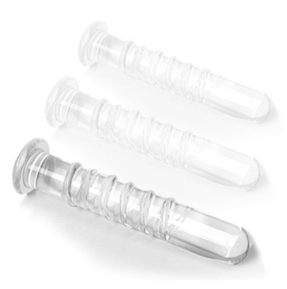 Gode en Verre Rolled L 18 x 3.2cm sur fun et plaisirs - vente de sextoys pas cher