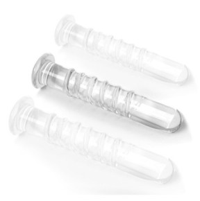 Gode en Verre Rolled M 17 x 2.8cm sur fun et plaisirs - vente de sextoys pas cher