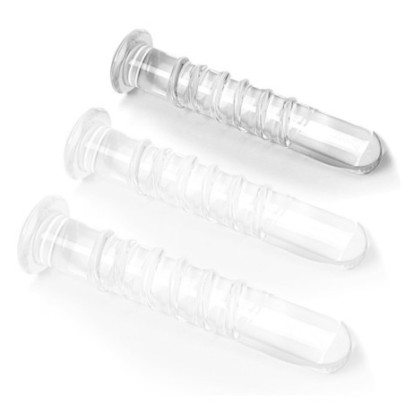 Gode en Verre Rolled S 15 x 2.3cm sur fun et plaisirs - vente de sextoys pas cher