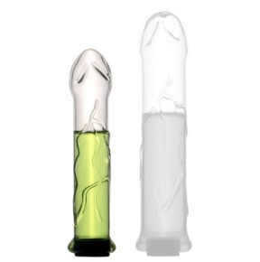 Gode en Verre Creux Heaglass S 16 x 3.5cm sur fun et plaisirs - vente de sextoys pas cher