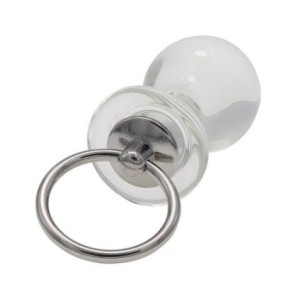 Plug en verre Roundy Glass S 8 x 3.5cm