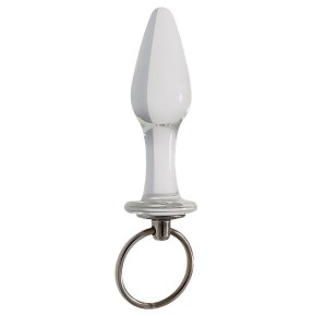 Plug en verre Pointy Glass 10 x 3cm sur fun et plaisirs - vente de sextoys pas cher