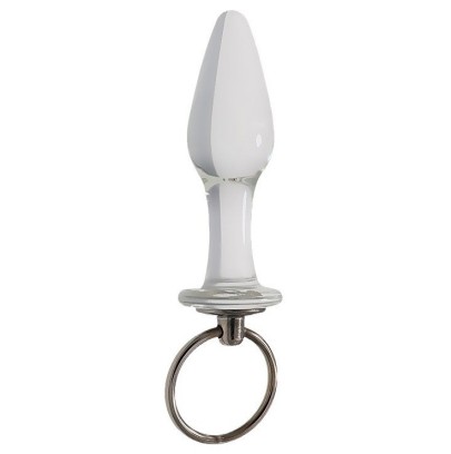 Plug en verre Pointy Glass 10 x 3cm sur fun et plaisirs - vente de sextoys pas cher