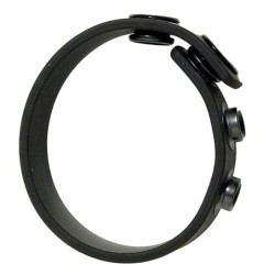 Cock Strap en silicone Noir- Cockrings Flexibles en stock sur Fun et plaisirs