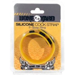 Cosk strap en silicone jaune