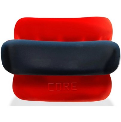 Ballstretcher Ultracore 25 mm - Hauteur 40mm Rouge sur fun et plaisirs - vente de sextoys pas cher