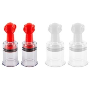 Aspire-Tétons Nipspeer S 25 mm Rouges sur fun et plaisirs - vente de sextoys pas cher