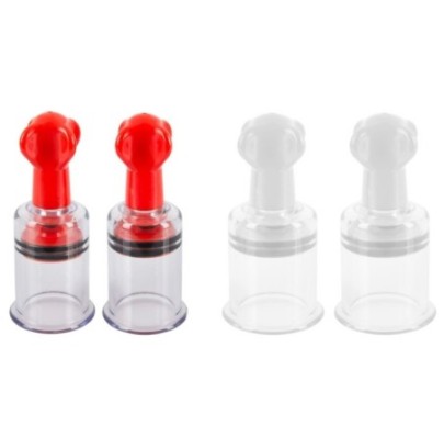 Aspire-Tétons Nipspeer S 25 mm Rouges sur fun et plaisirs - vente de sextoys pas cher