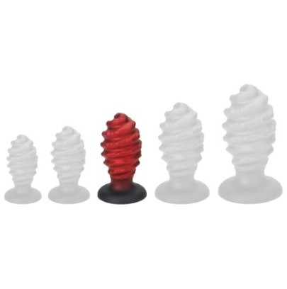 Plug Torsado L 11.5 x 6.3cm sur fun et plaisirs - vente de sextoys pas cher