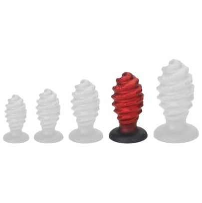 Plug Torsado XL 12.5 x 7.2cm sur fun et plaisirs - vente de sextoys pas cher