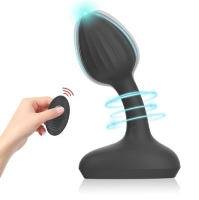 Stimulateur Prostatique Vibrant Cherry Pop 9 x 3.5cm Noir sur fun et plaisirs - vente de sextoys pas cher