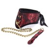 Collier Laisse SCANDAL Rouge
