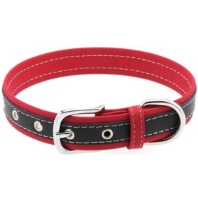 Collier Bicolore Simili Contrasted Rouge sur fun et plaisirs - vente de sextoys pas cher