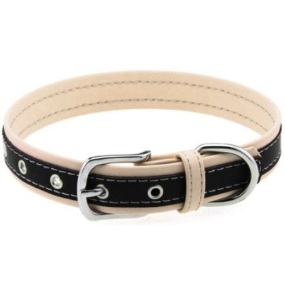 Collier Bicolore Simili Contrasted Ivoire sur fun et plaisirs - vente de sextoys pas cher