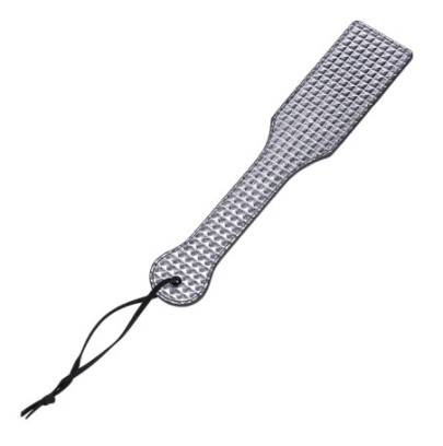 Paddle VINTAGE SPANK 31.5cm Argent sur fun et plaisirs - vente de sextoys pas cher