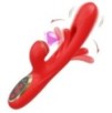 Vibro Rabbit Clitsuck 13 x 3.6cm Rouge