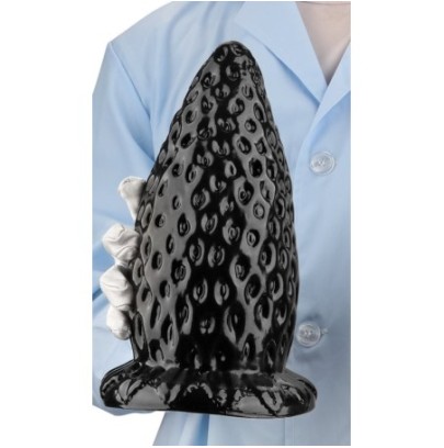 Plug Fraise L 22 x 11.5 cm Noir