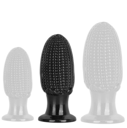 Plug Corn Pop M 16 x 6.5cm sur fun et plaisirs - vente de sextoys pas cher