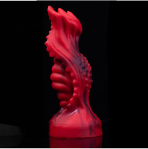 Gode Kakohell 18 x 6.5 cm Rouge sur fun et plaisirs - vente de sextoys pas cher