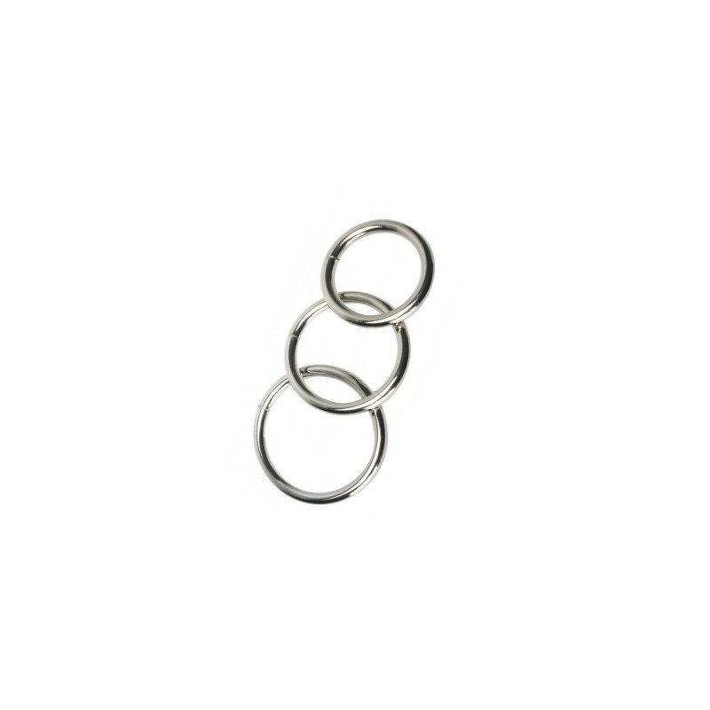 Cockrings Métal Lot de 3