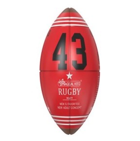 Oeuf de masturbation Rugby Ball Wavy sur fun et plaisirs - vente de sextoys pas cher