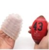 Oeuf de masturbation Rugby Ball Wavy