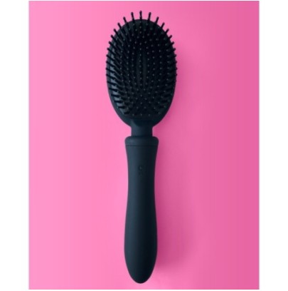Brosse à Cheveux Vibrante Vibraliss 11.5 x 3.3cm Noir sur fun et plaisirs - vente de sextoys pas cher