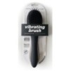 Brosse à Cheveux Vibrante Vibraliss 11.5 x 3.3cm Noir