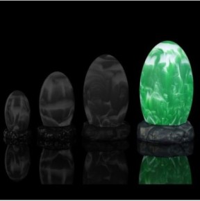 Plug Emerald Egg XL 15 x 10.5cm sur fun et plaisirs - vente de sextoys pas cher