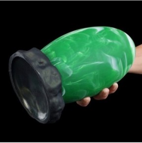 Plug Emerald Egg XL 15 x 10.5cm