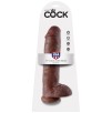 Gode King Cock 24 x 6 cm Marron