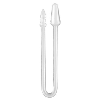 Plug Long Snass 43 x 4.5 cm Transparent sur fun et plaisirs - vente de sextoys pas cher