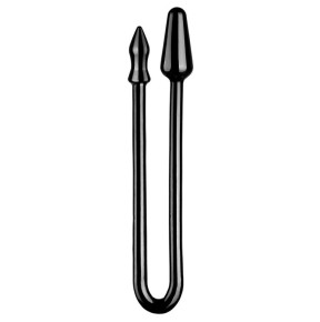 Plug Long Snass 43 x 4.5 cm Noir sur fun et plaisirs - vente de sextoys pas cher