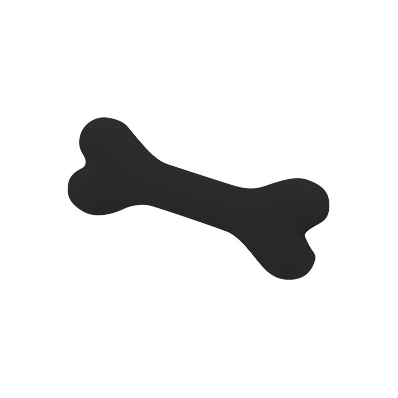 Os en silicone Bone Noir