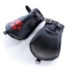 Mitaines Dog Paw Noir-Rouge